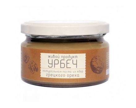 Урбеч из ядер грецкого ореха Живой продукт (225 г)