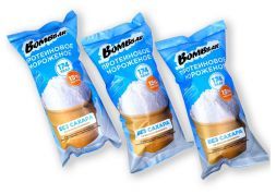 Протеиновое мороженое со вкусом пломбира BOMBBAR (90 г)