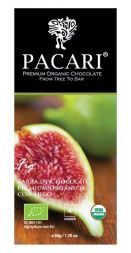 Органический шоколад Pacari с инжиром 60% (50 г)