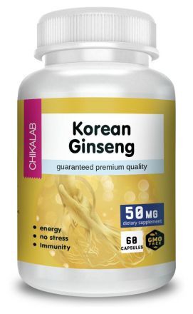 Korean Ginseng Chikalab (60 кап)