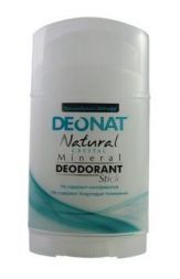 Дезодорант-Кристалл, стик плоский вывинчивающийся (twistup), (100  г), цельный DeoNat