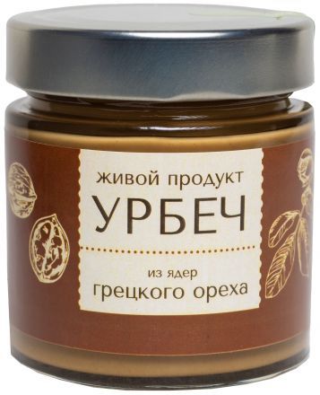Урбеч из ядер грецкого ореха Живой продукт (200 г)