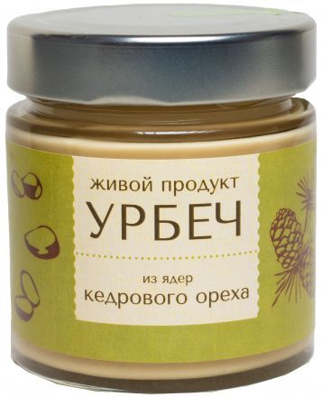 Урбеч из ядер кедрового ореха Живой продукт (200 г)