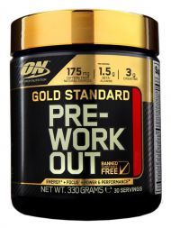 Optimum Nutrition Gold Standart PRE-Workout Фруктовый пунш (30 порций)