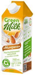 Напиток Миндаль Green Milk (750 мл)