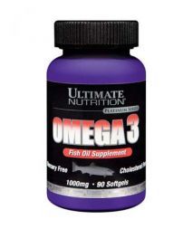 Ultimate Nutrition Omega 3 (1000 мг) 90 кап