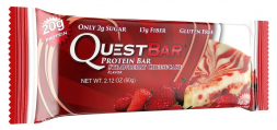 Батончик QuestBar малиновый чизкейк Quest Nutrition (60 г)